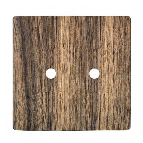 Placa p/ 2 Furos 4x2 - Novara Carvalho Placa p/ 2 Furos 4x2 - Novara Carvalho